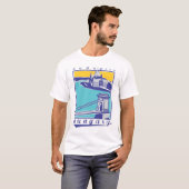 ブダペストの都市風景 Tシャツ (正面フル)