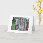 ブダペストのnotecardの愛 カード (黄色い花)