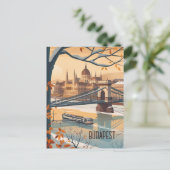 ブダペストへの旅行 ポストカード (スタンド正面)