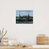 ブダペストカスタム文字ポスター2 ポスター (キッチン)