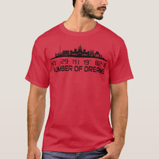 ブダペストスカイラインGps座標キャピタルハンガリー1 Tシャツ