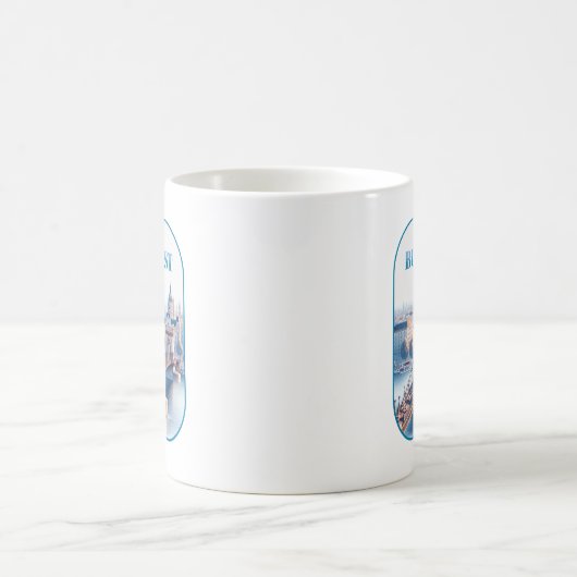 ブダペストセチェンイチェーンブリッジ コーヒーマグカップ (中央)