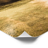 ブダペストチェーンブリッジハンガリーレトロナイトヴィンテージ ポスター (コーナー)