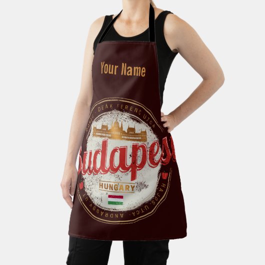 ブダペストデザインハンガリーヴィンテージ議会 エプロン (インサイチュ)