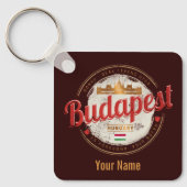 ブダペストデザインハンガリーヴィンテージ議会 キーホルダー (正面)