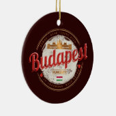 ブダペストデザインハンガリーヴィンテージ議会 セラミックオーナメント (右)