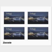 ブダペストハンガリーのシール 長方形シール (シート)