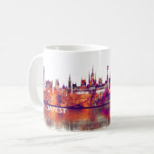 ブダペストハンガリースカイライン コーヒーマグカップ (正面左)