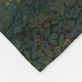 ブダペストハンガリートラベルアートヴィンテージ フリースブランケット (角)