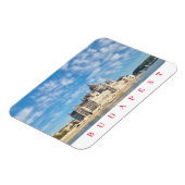 ブダペストハンガリーパーラメントビュー冷蔵庫用マグネット マグネット (左側)