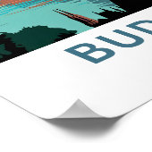 ブダペストハンガリープリント ポスター (角)