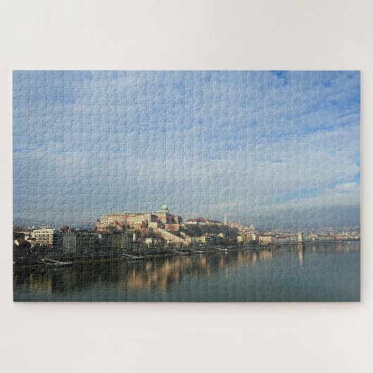 ブダペストハンガリー城の丘を見下ろす ジグソーパズル (横)