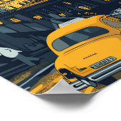 ブダペストハンガリー有名な旅行プレイスポストカード ポスター (角)