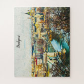 ブダペストハンガリー絵を描油パノラマビュー ジグソーパズル (縦)