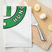 ブダペストハンガリー キッチンタオル (四つ折り)