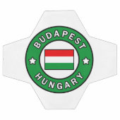ブダペストハンガリー サッカーボール (フラット)