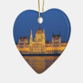 ブダペストハンガリー セラミックオーナメント (左)