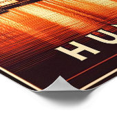 ブダペストバイナイト – ヴィンテージ旅行ポスター ポスター (角)