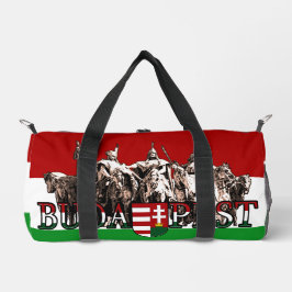 ブダペストヒーローズハンガリー ダッフルバッグ