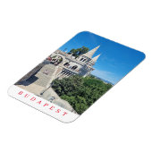 ブダペストフィッシャーマンズバスティオンビュー冷蔵庫用マグネット マグネット (左側)