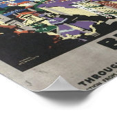 ブダペストヴィアハウィッチヴィンテージ旅行ポスター ポスター (角)