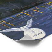 ブダペストヴィンテージ旅行ポスター ポスター (角)