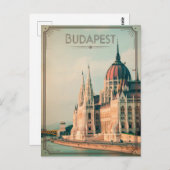 ブダペストヴィンテージ ポストカード (正面/裏面)