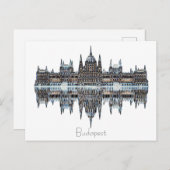 ブダペスト国会議事堂はがき ポストカード (正面/裏面)