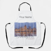 ブダペスト国会議員ハンガリーヴィンテージパノラマ エプロン (正面)