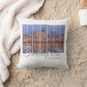 ブダペスト国会議員ハンガリーヴィンテージパノラマ クッション (ブランケット)