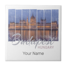 ブダペスト国会議員ハンガリーヴィンテージパノラマ タイル
