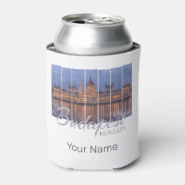ブダペスト国会議員ハンガリーヴィンテージパノラマ 缶クーラー