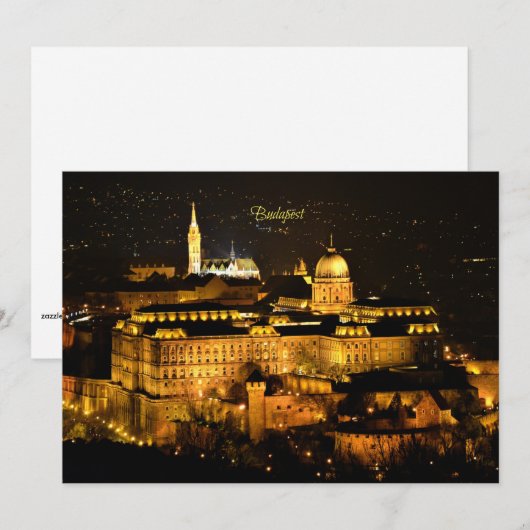 ブダペスト夜 (正面/裏面)