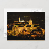 ブダペスト夜 ポストカード (正面/裏面)