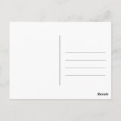 ブダペスト夜 ポストカード (裏面)