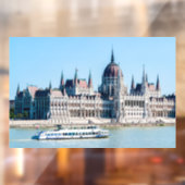 ブダペスト市にあるハンガリー国会議事堂 ウィンドウサイン (シート2)