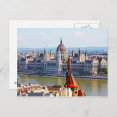 ブダペスト建物 ポストカード (正面/裏面)