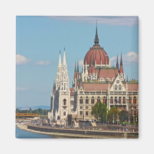 ブダペスト建物 マグネット (正面)