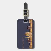 ブダペスト旅行お土産 ラゲッジタグ (正面縦)
