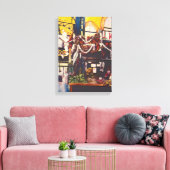 ブダペスト最高のブランチ キャンバスプリント (インサイチュ (リビング))