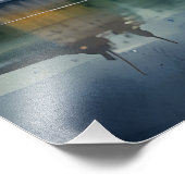 ブダペスト水彩画 フォトプリント            (角)