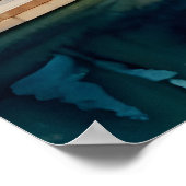 ブダペスト水彩画 ポスター (角)