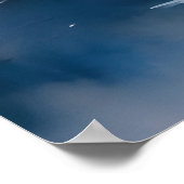 ブダペスト水彩画 ポスター (角)