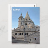 ブダペスト漁師のバスティションハガキ ポストカード (正面/裏面)