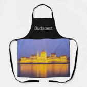 ブダペスト議会パノラマハンガリーホリデイ エプロン (正面)