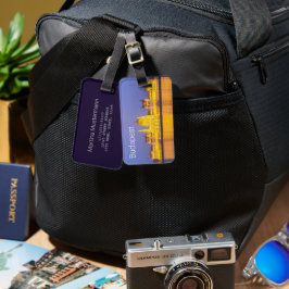 ブダペスト議会パノラマハンガリーホリデイ ラゲッジタグ