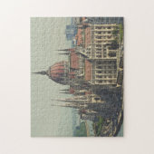 ブダペスト議会南側の写真 ジグソーパズル (縦)