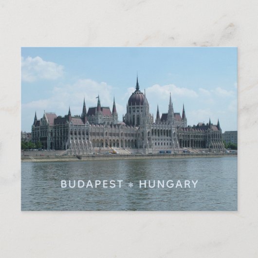 ブダペスト オリジナル テキスト ポストカード 3 (正面)