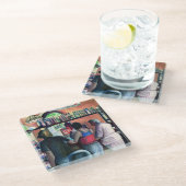 ブダペスト·ゴルフ·バフ ガラスコースター (アングル)