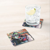 ブダペスト·ゴルフ·ブフェ スクエアペーパーコースター (インサイチュ)